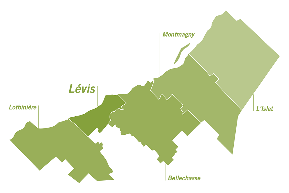 Secteur Nord de Chaudière-Appalaches et Bas-Saint-Laurent