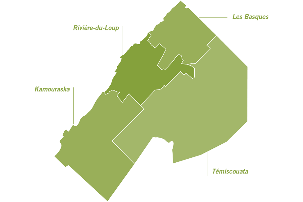 Kamouraska  |  Rivière-du-Loup  |  Témiscouata  |  Les Basques