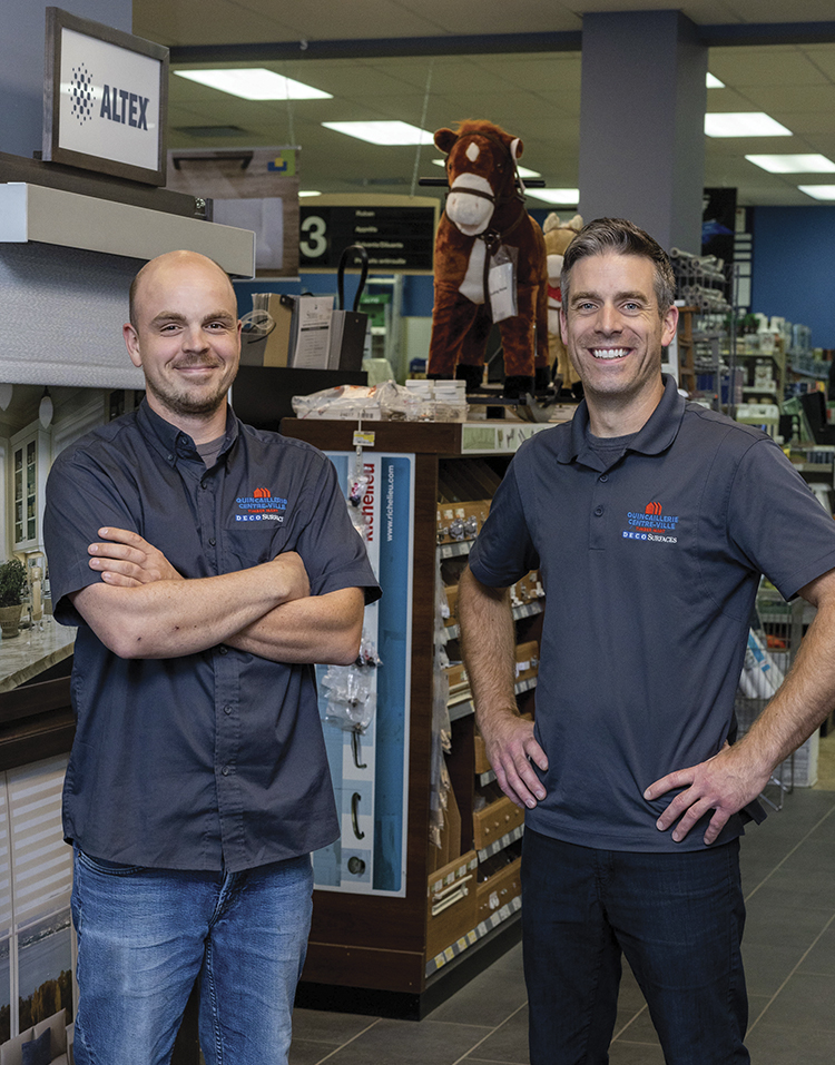 Publireportage - Quincaillerie Centre-Ville - Olivier Fortin et Alexandre Dufour, propriétaires