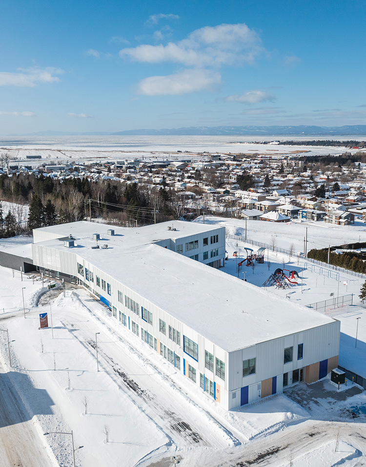 Publireportage - Nouvelle école primaire de Rivière-du-Loup - 