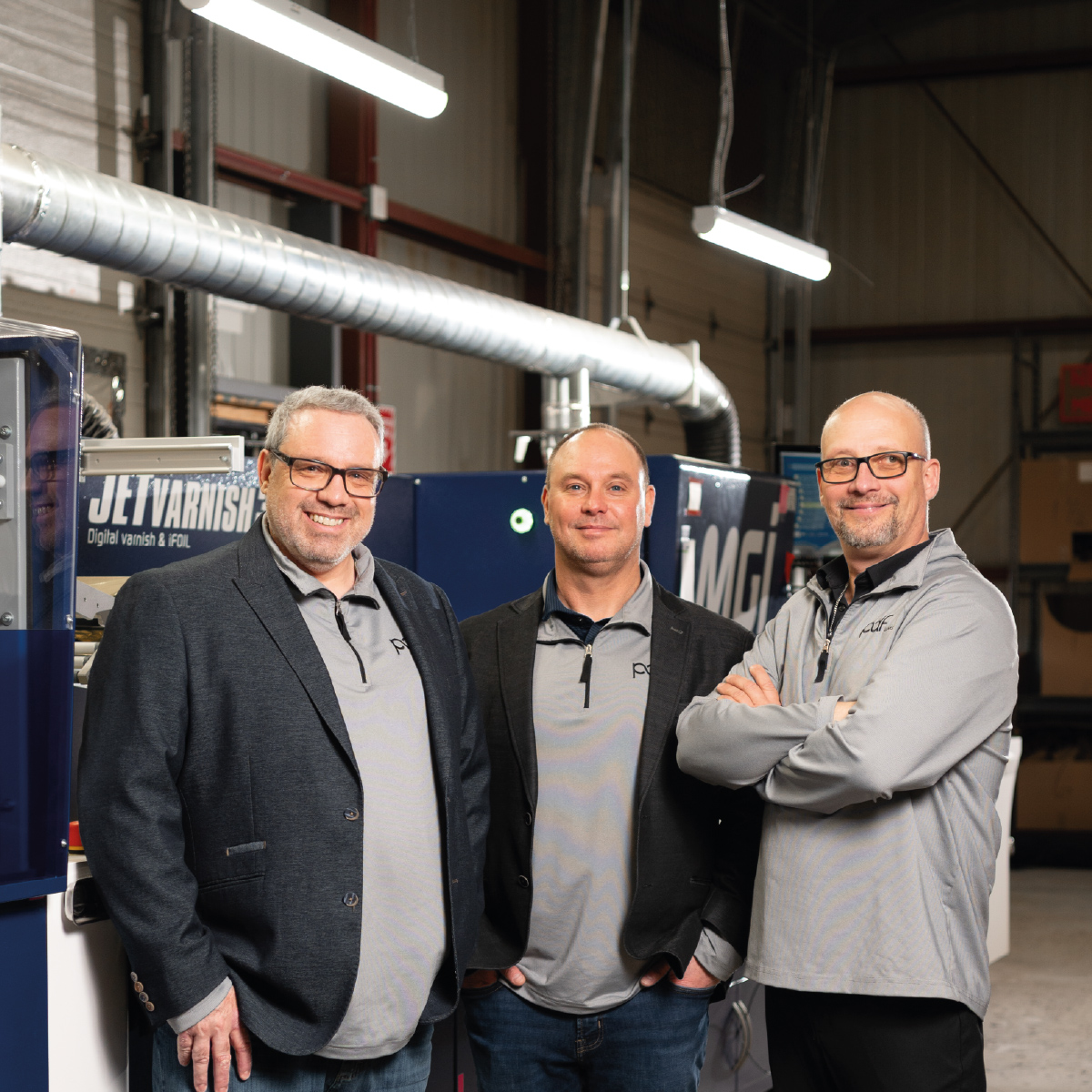 Étiquettes PDF - Histoire à succès - Paul Boudreault, Jean-Philippe Morin et Sylvain Jodoin, copropriétaires