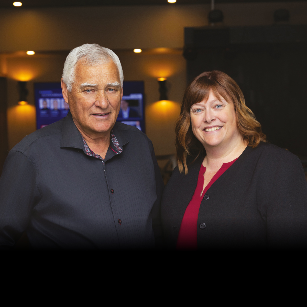 Auberge Ambassadeur - Publireportage - Léonard Barrette et sa fille Geneviève, copropriétaires de l’Auberge Ambassadeur