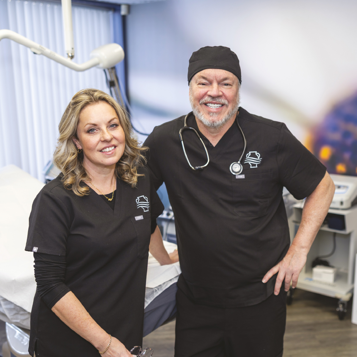 Clinique Laser Jouvence - Publireportage - Céline Michaud et Dr Ludger Blier